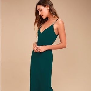 Lulus Forest Green Dress